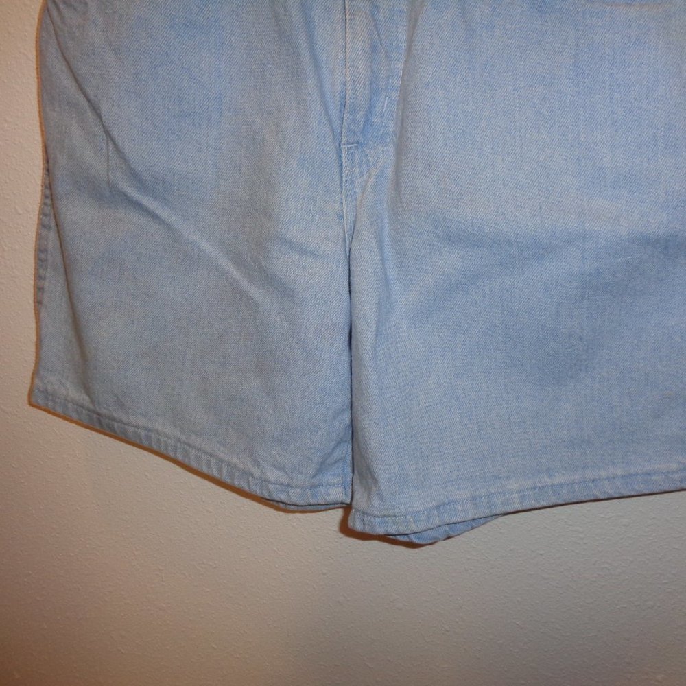 Vintage Chic Women's Jean Denim Shorts Size 11 - Picture 7 of 10